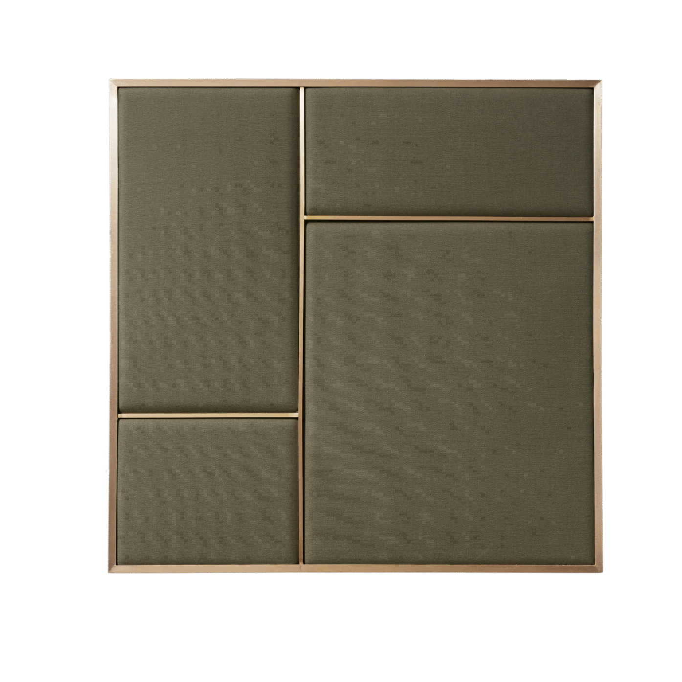 NOUVEAU PIN - Medium - Brass - Oyster Grey