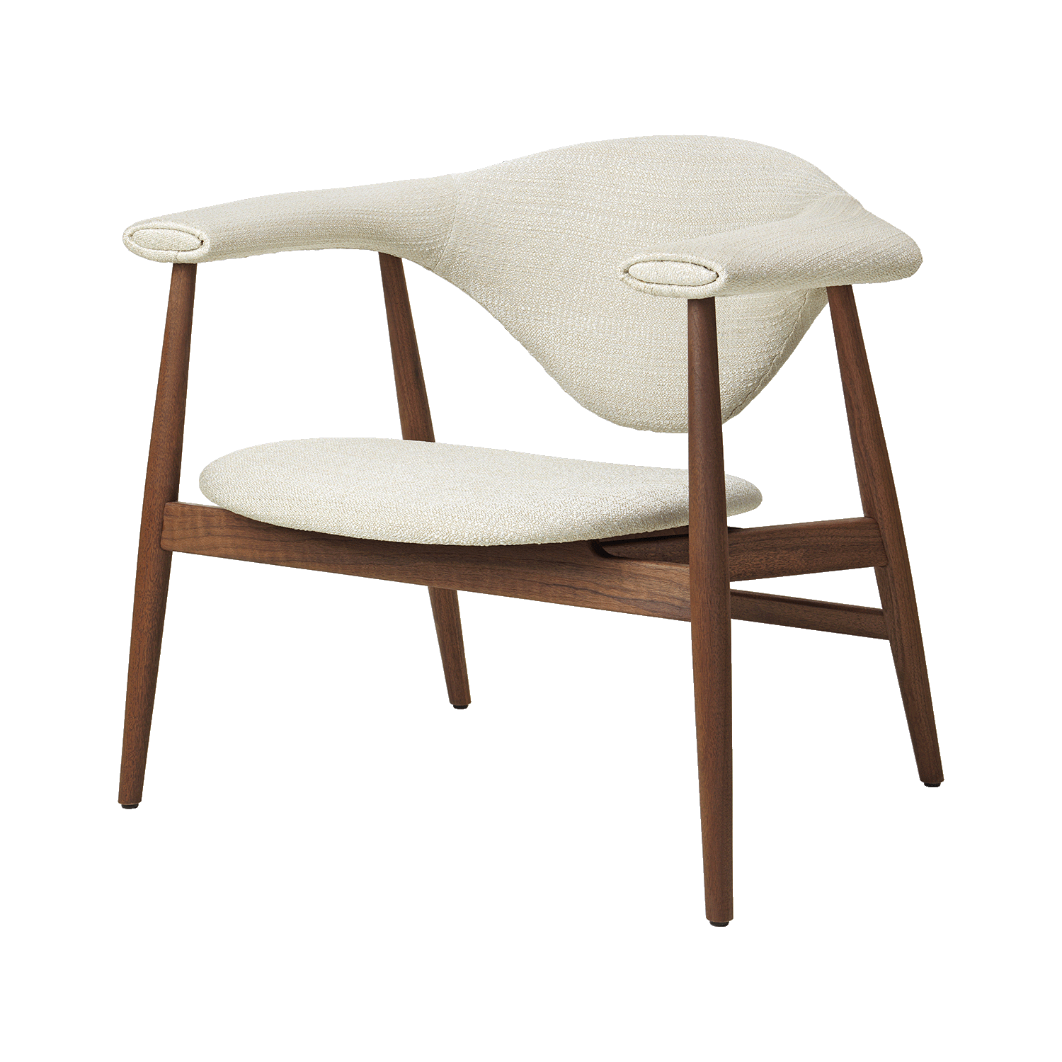 Masculo Lounge Chair - White