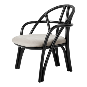 Bistra Lounge Chair - Ebony