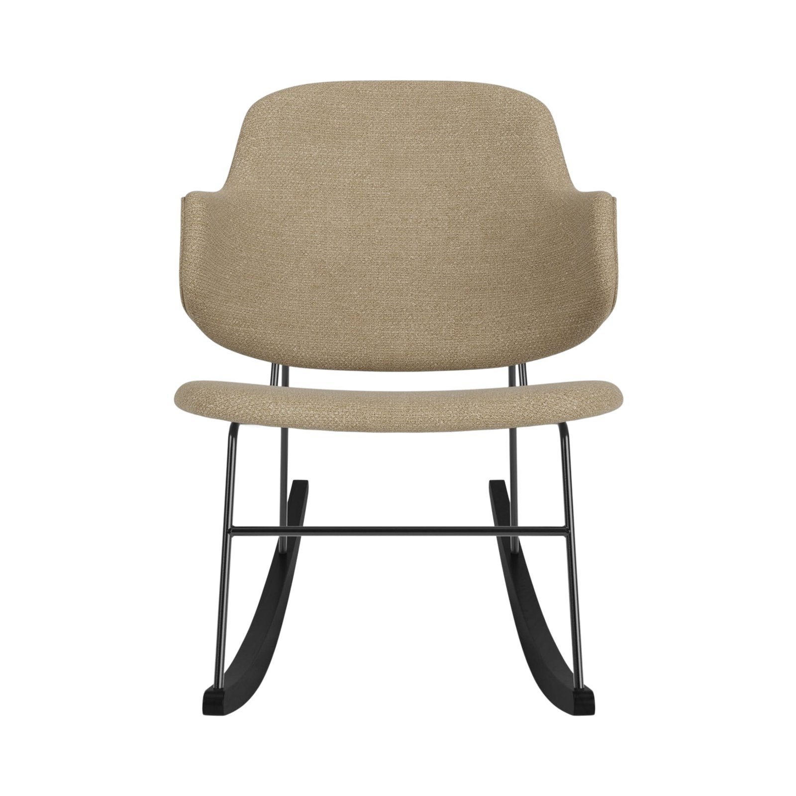 The Penguin Rocking Chair, Metal Base, Textile