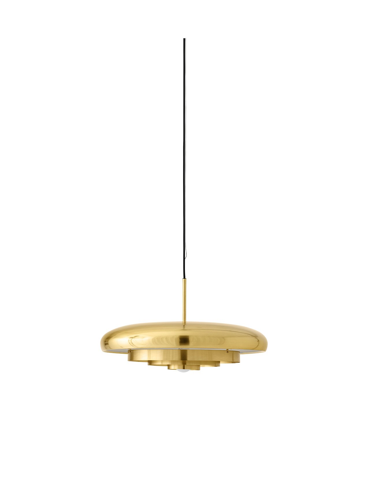 Resonant Pendant, Brass, Polished - EU / UK