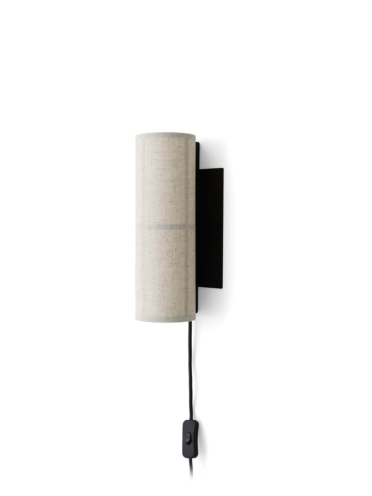 Hashira Wall Lamp, Textile, Raw - EU