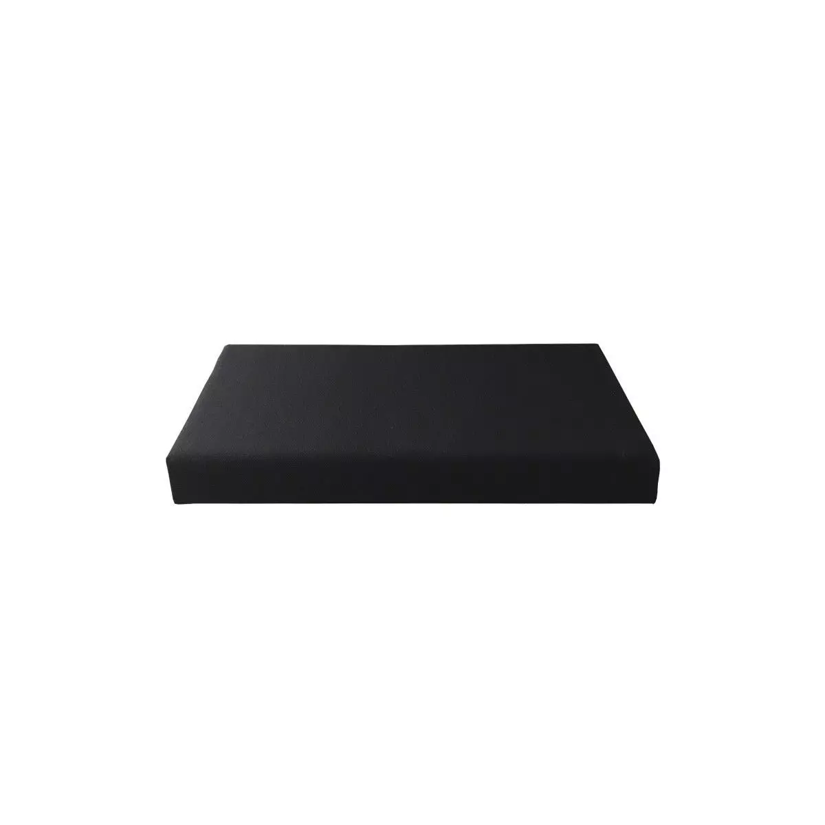 Sort BRICK BOX hynde 45x45x6 cm (med plade)