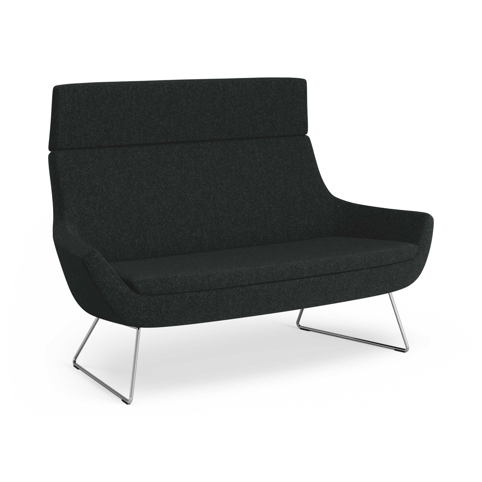 Happy 2-sits soffa hög