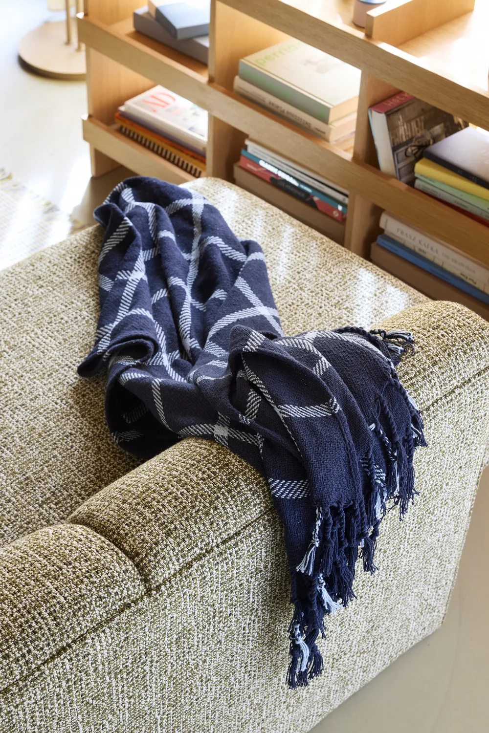 Flok Plaid Dark blue