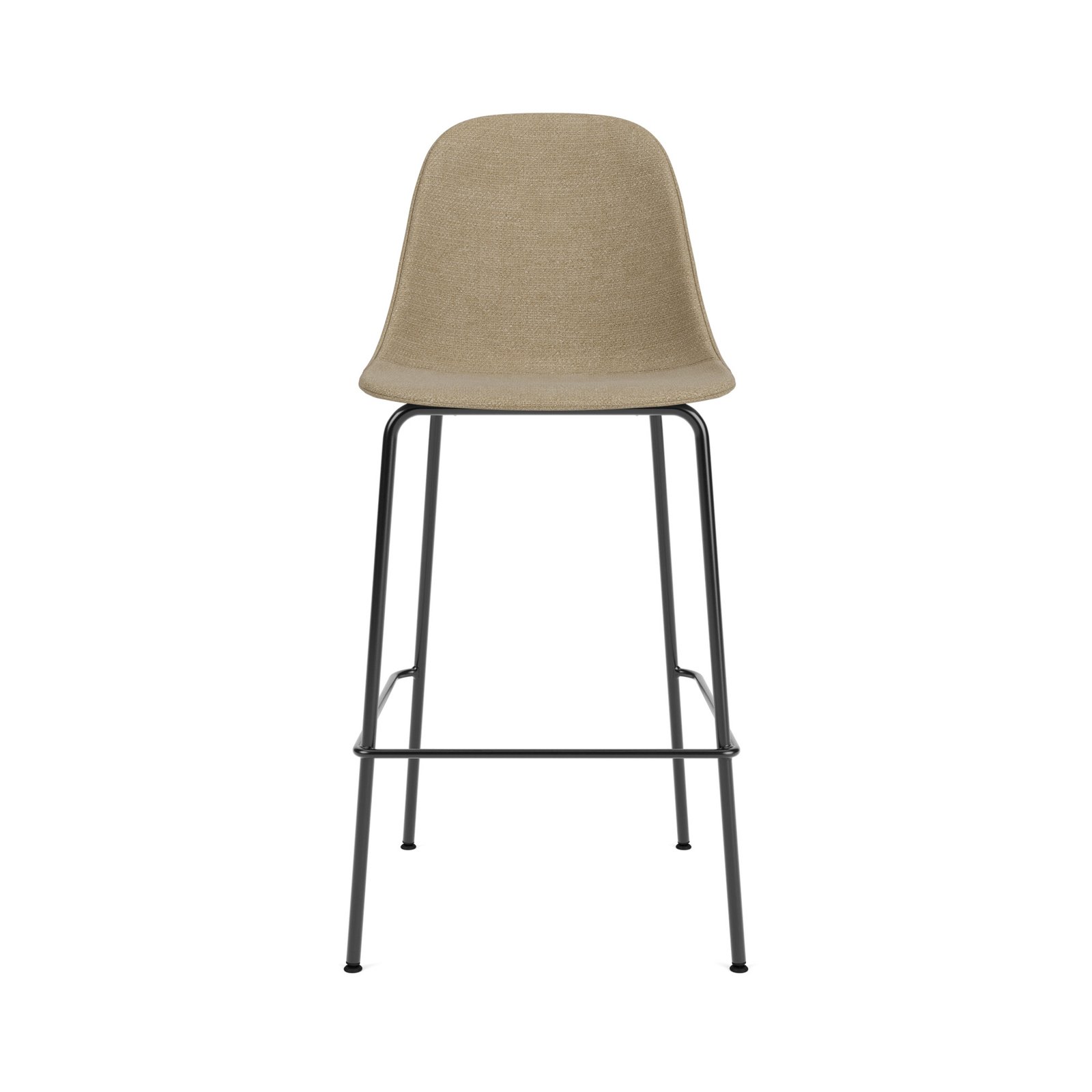 Harbour Side Bar Chair, Metal Base, Textile