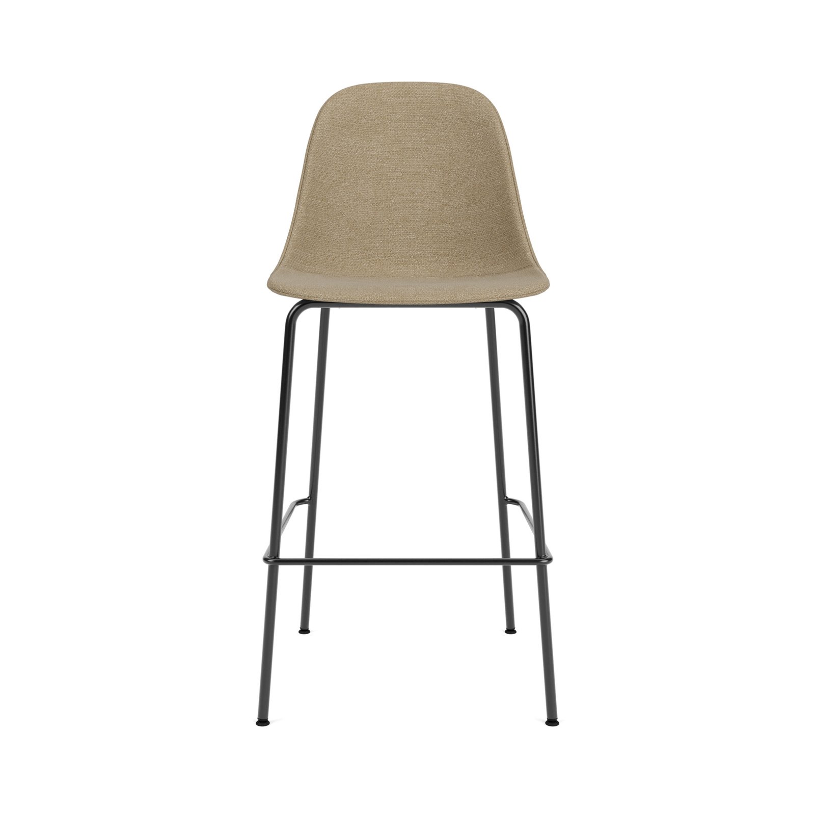 Harbour Side Counter Chair, Metal Base, Textile
