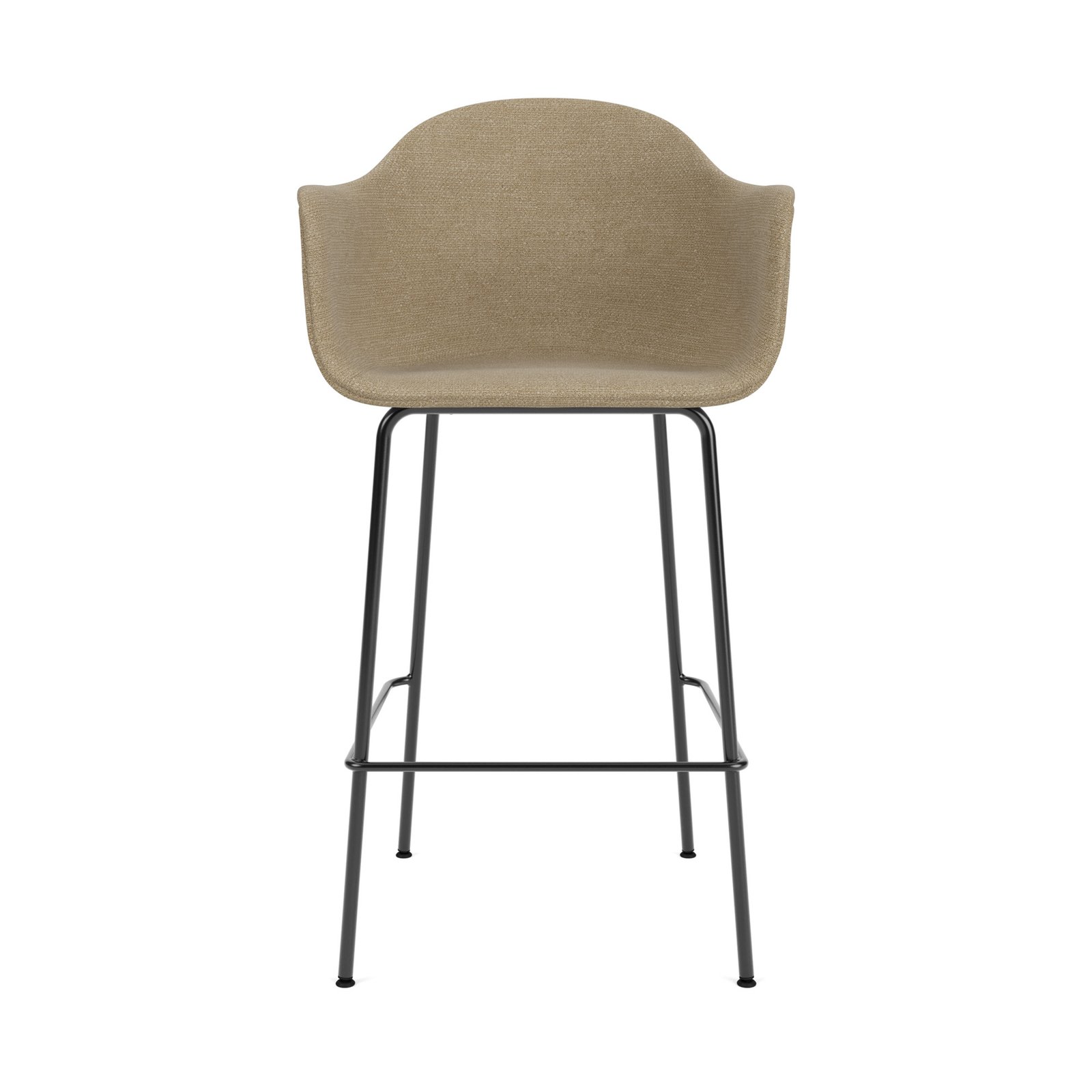 Harbour Bar Chair, Metal Base, Textile
