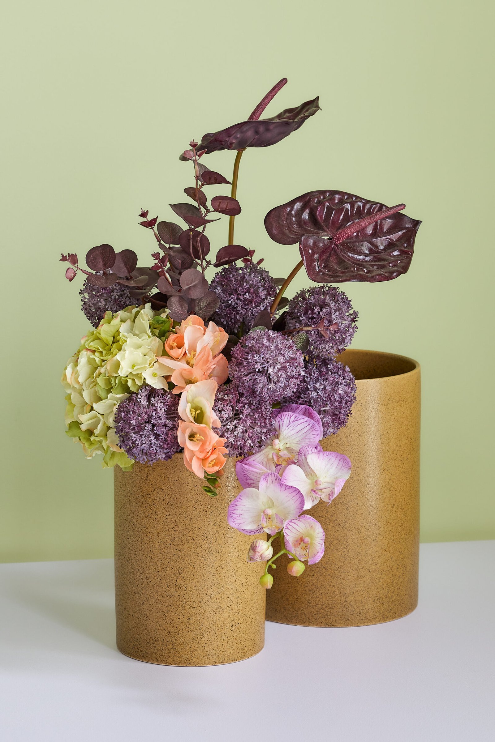 Edna Potte Brun (sæt af 2)