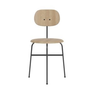Afteroom Dining Chair Plus, Metal Base, Unupholstered
