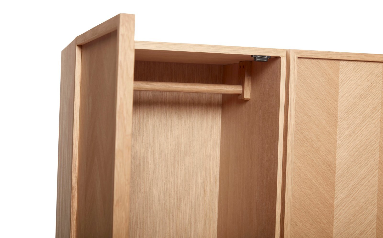 Herringbone Klædeskab Large Natur