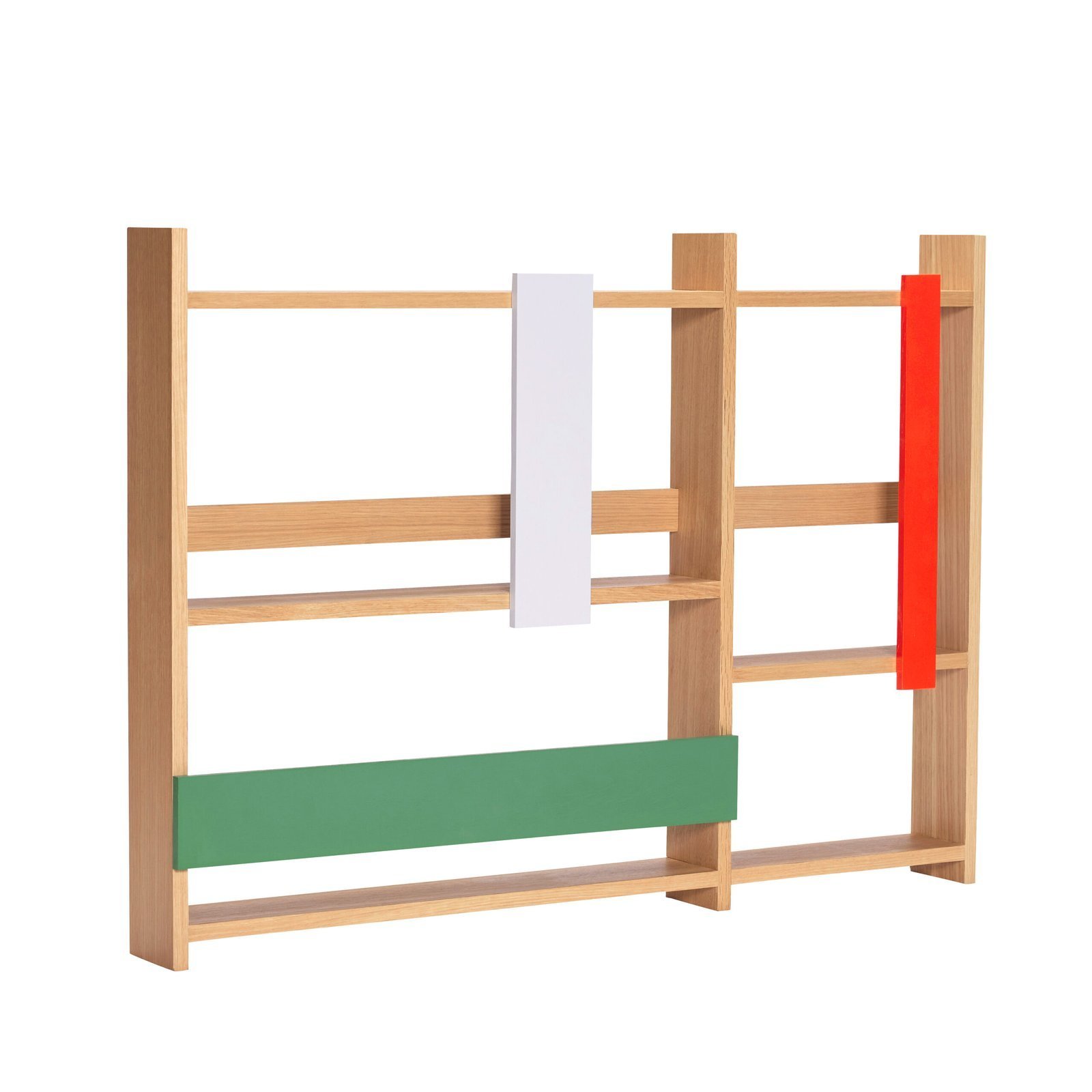 Arki Væghylde/Magasinholder Natur/ Flerfarvet