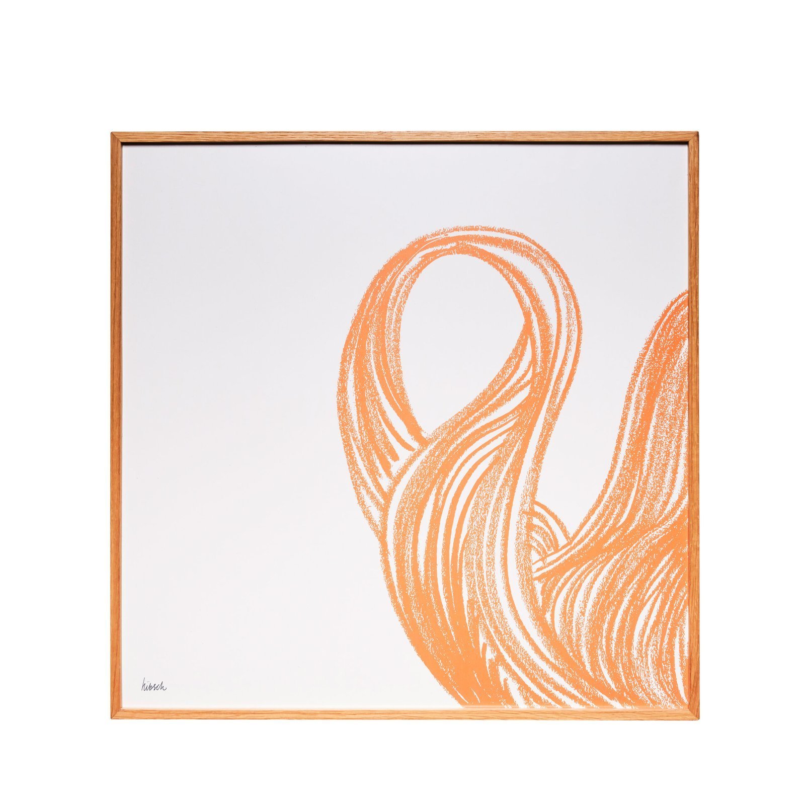 Hello Ramme 80x80 Natur