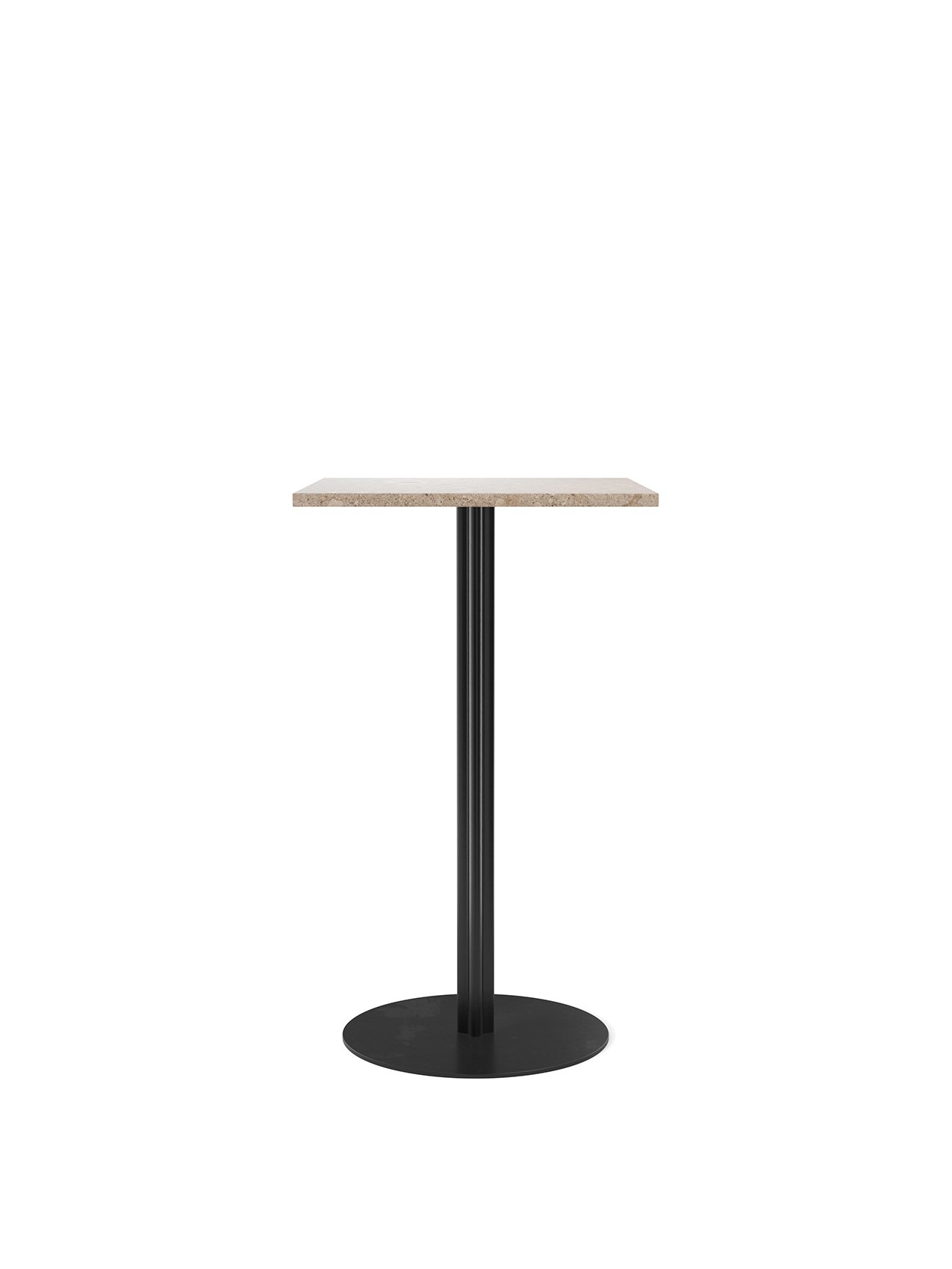 Harbour Column Bar Table, Round Base