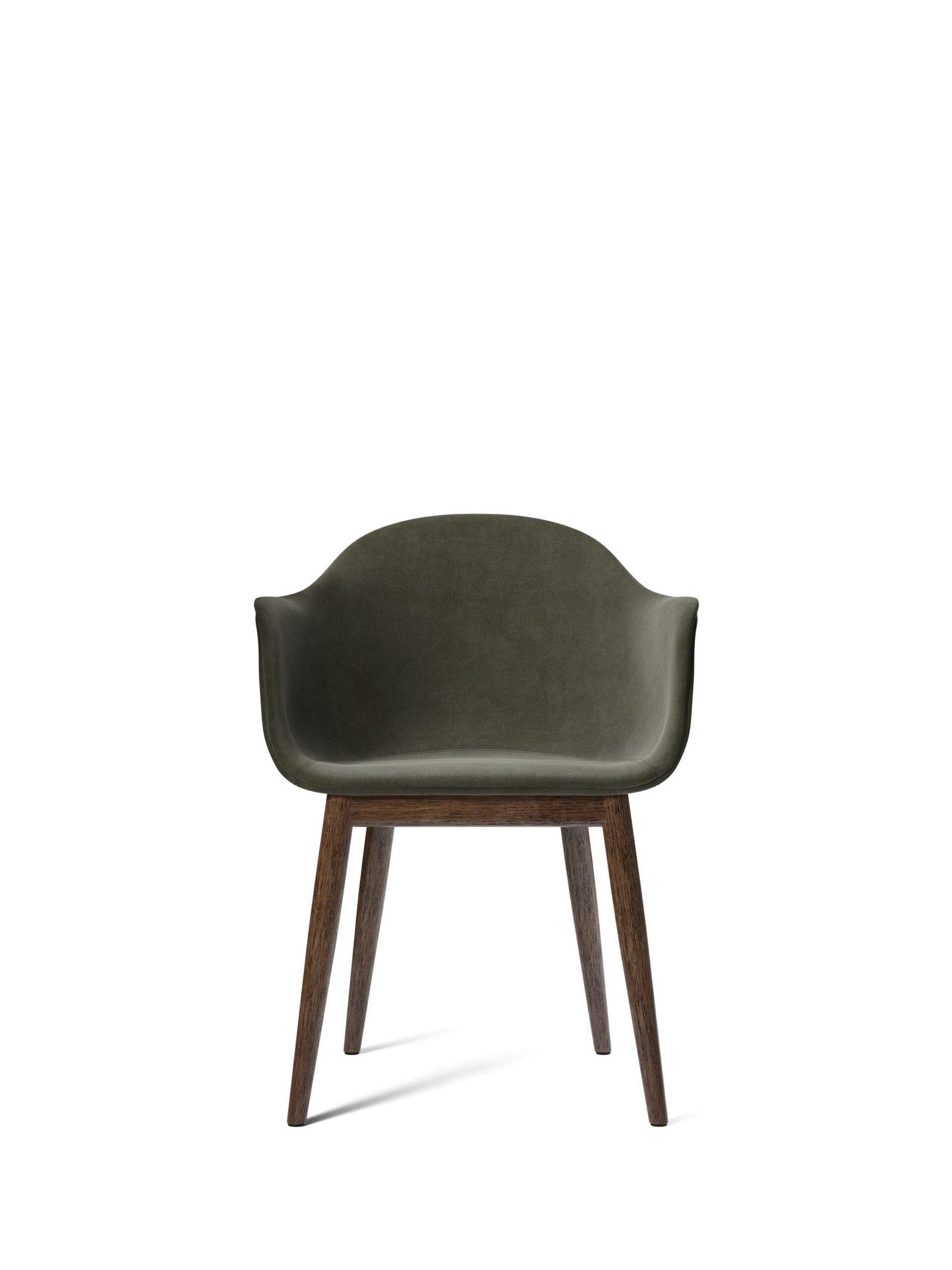 Harbour Dining Chair, Wooden Base, Textile