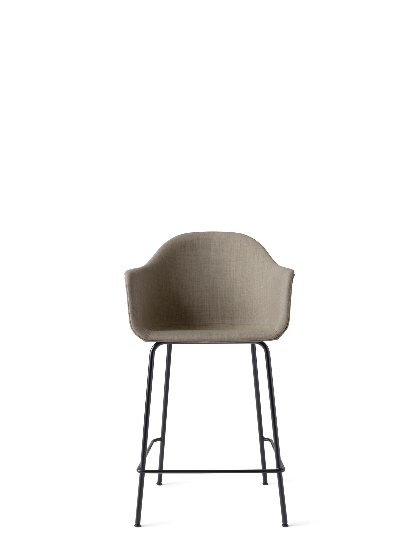Harbour Counter Chair, Metal Base, Textile