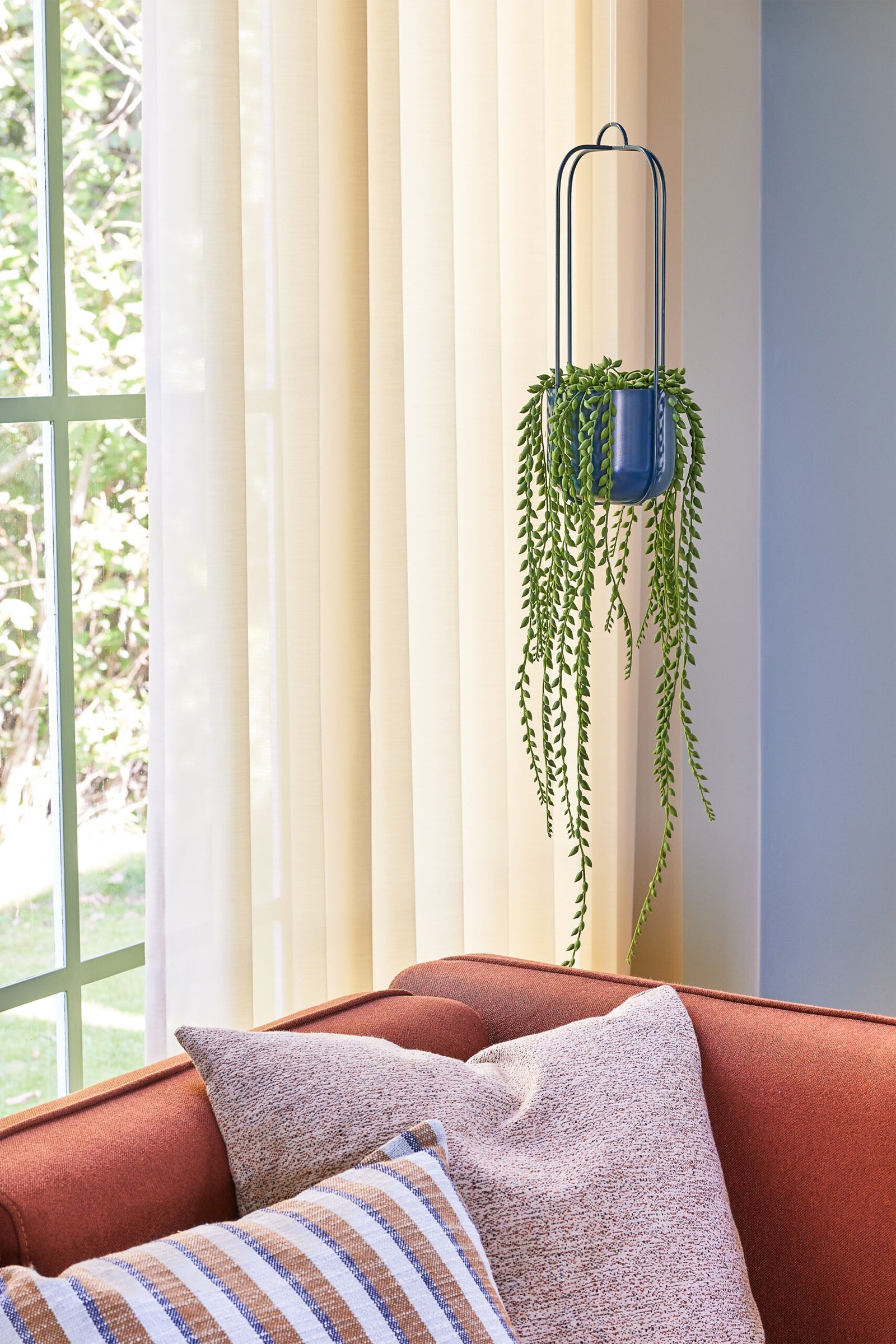 Lotus Hængepotte Petrol (sæt af 2)