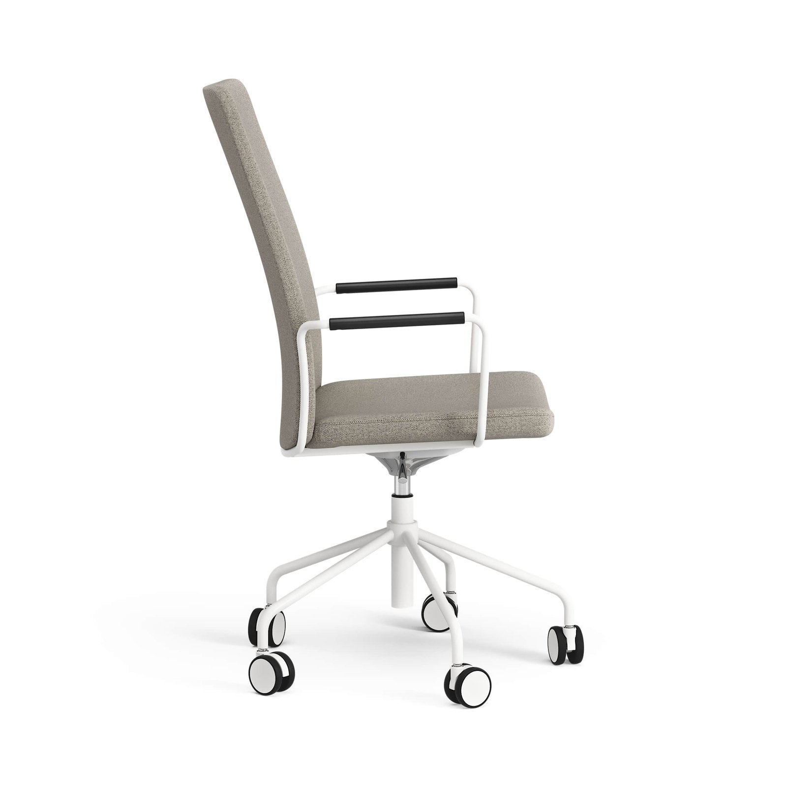 Stella High back karmstol med hjulstativ höj och sänkbar