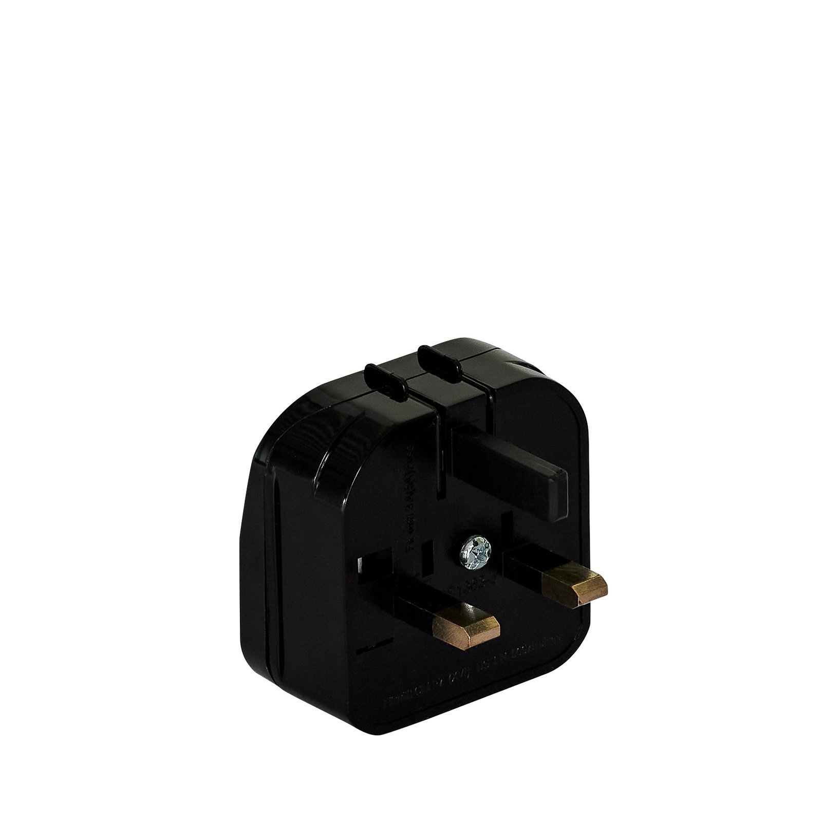 Adapter UK Strømadapter Sort