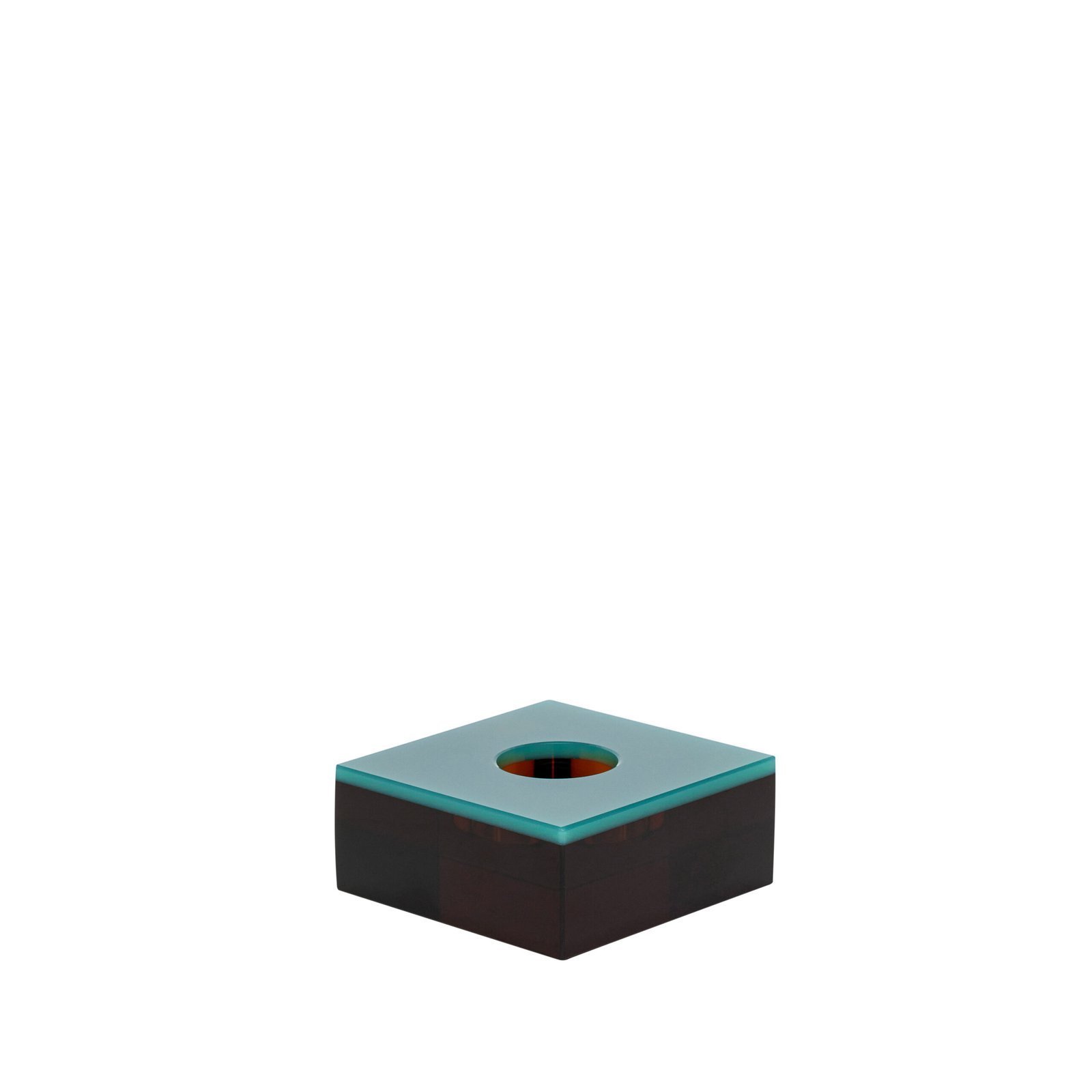 Flux Fyrfadsstage Grøn/Brun