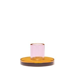 Astra Lysestage Small Lyserød/Orange