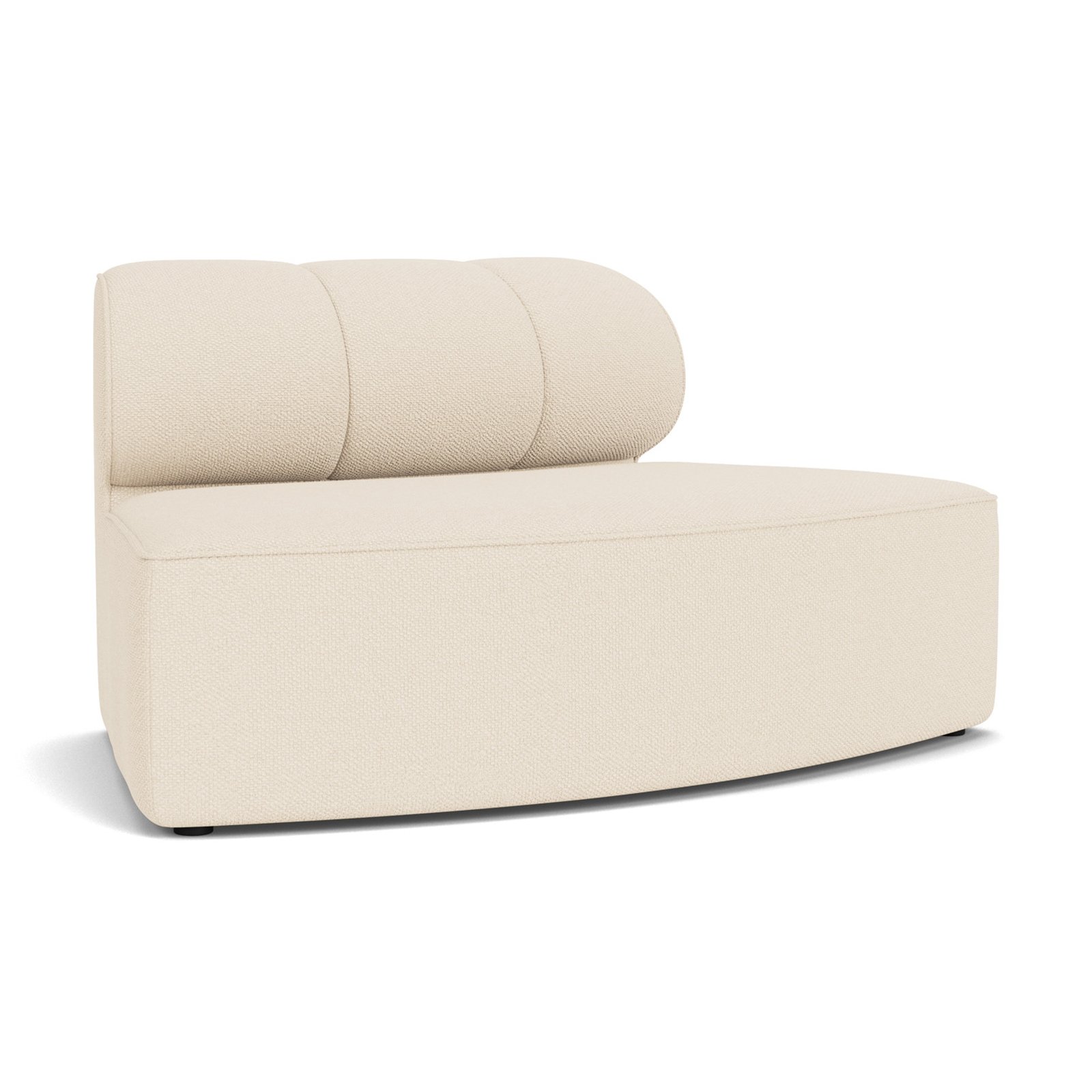Eave Seamline Modular Sofa 86, Module, Convex Open Section 86
