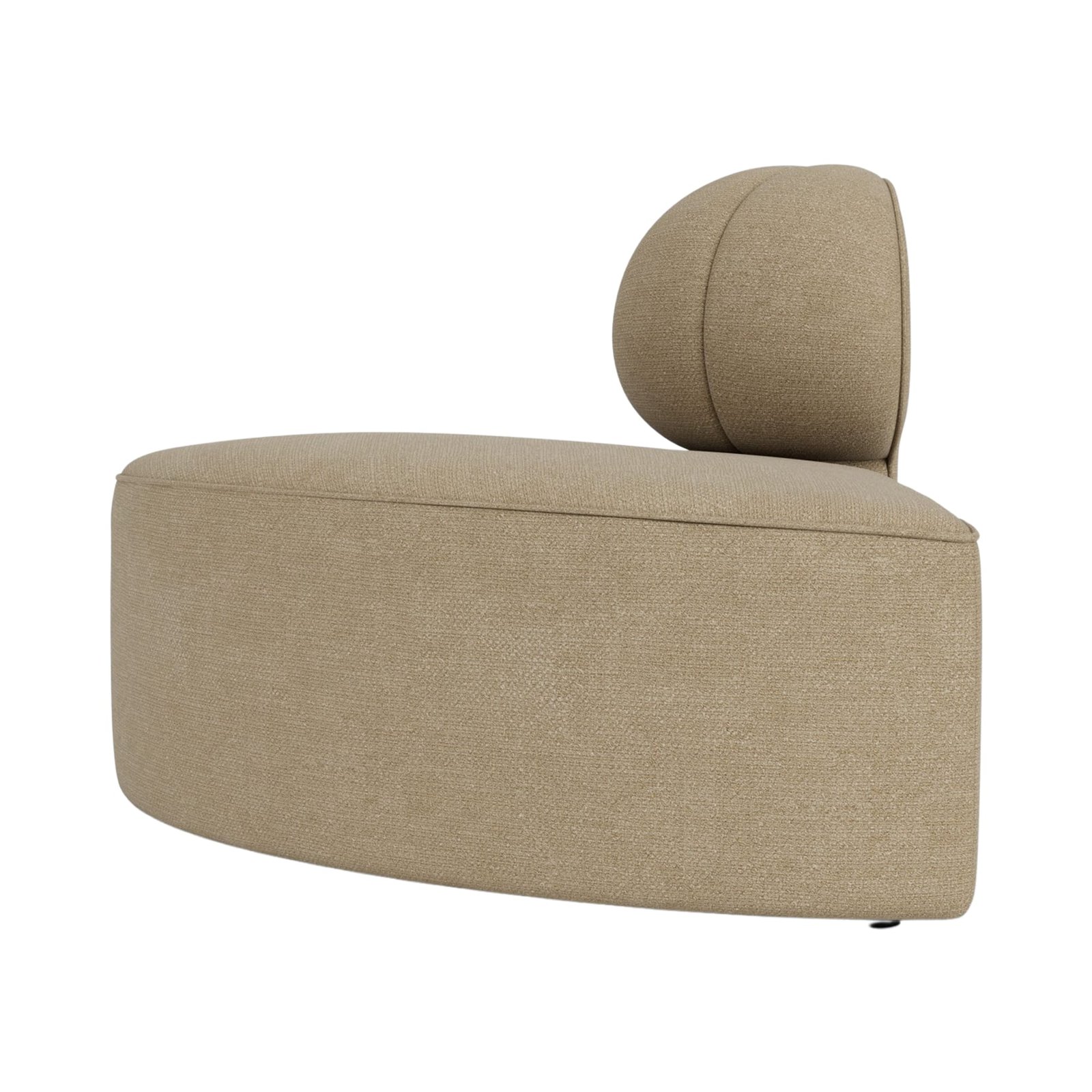 Eave Seamline Modular Sofa 86, Module, Convex Corner 86