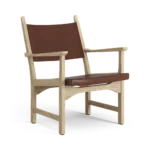 Sadelläder brunröd