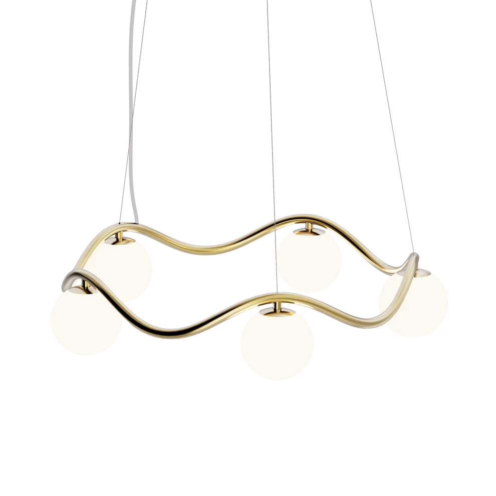 Circle of life chandelier