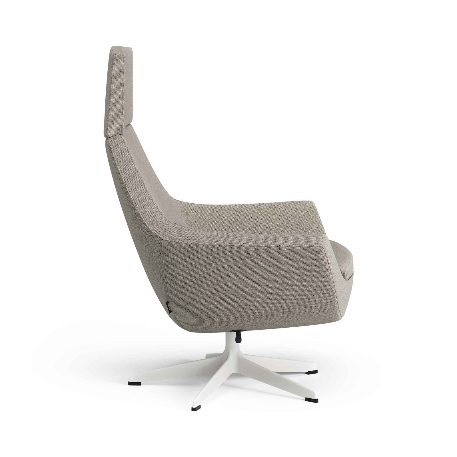 Happy swing snurrfåtölj hög