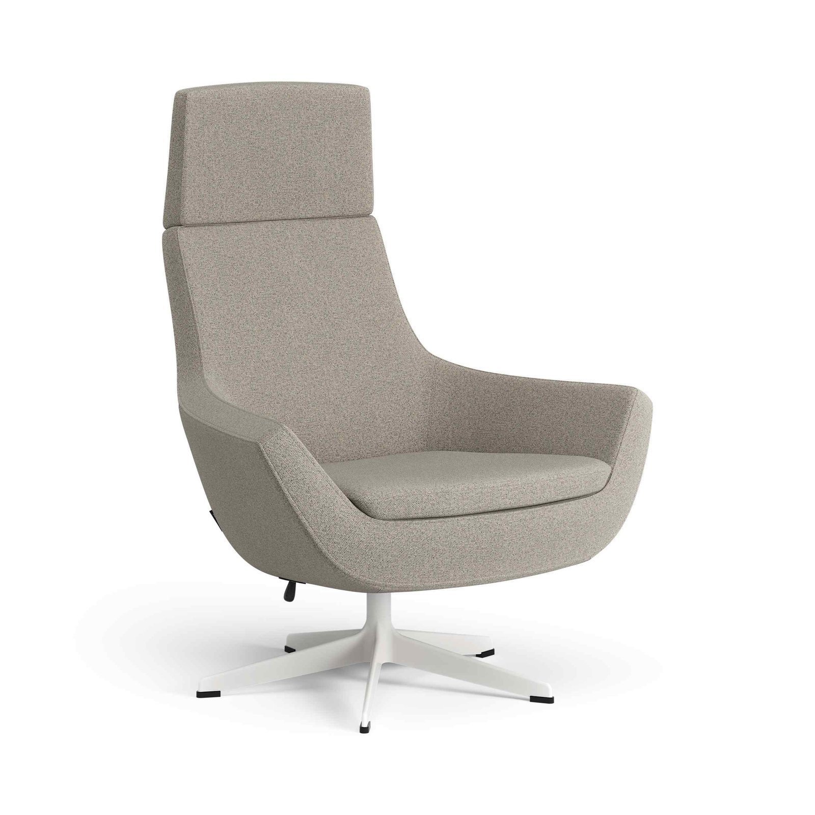 Happy swing snurrfåtölj hög