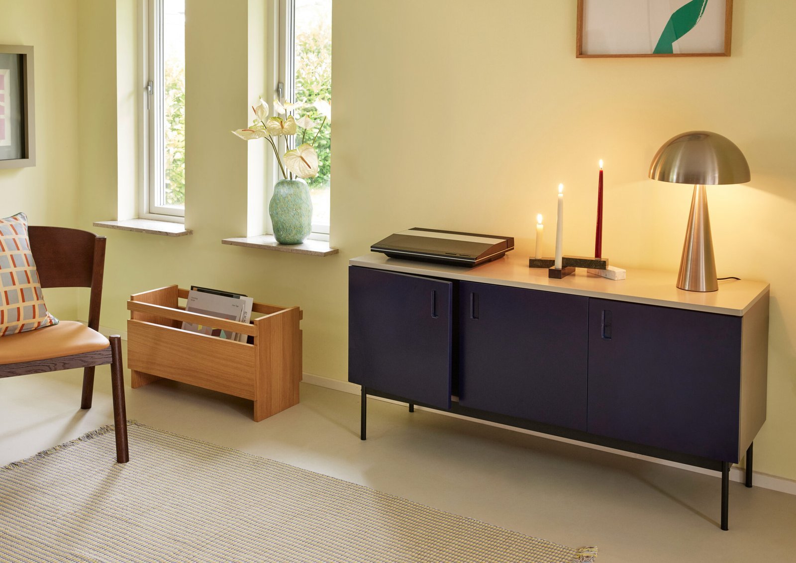 Mush Bordlampe Høj Nikkel