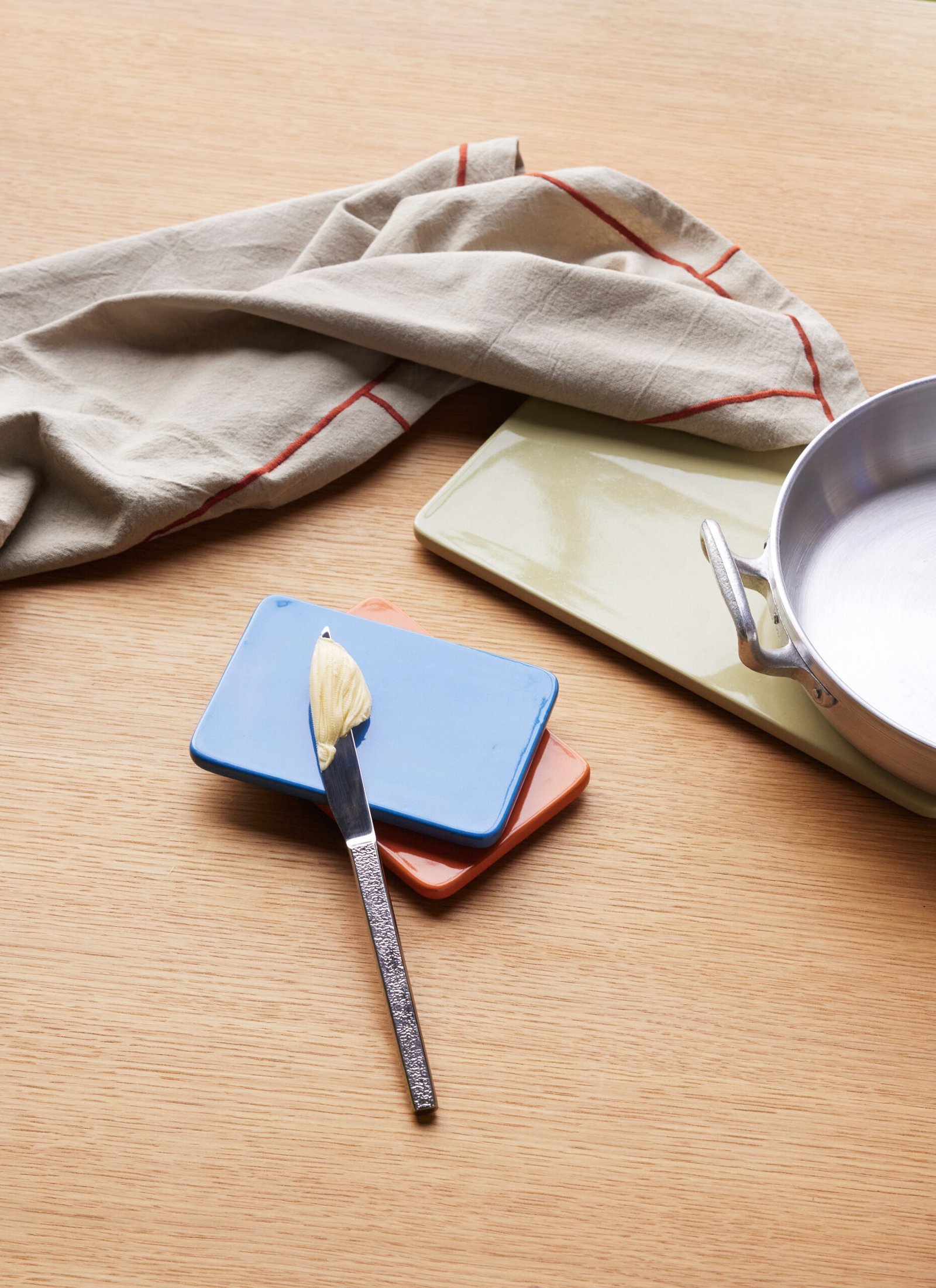 Easypeasy Viskestykke Beige/Rød