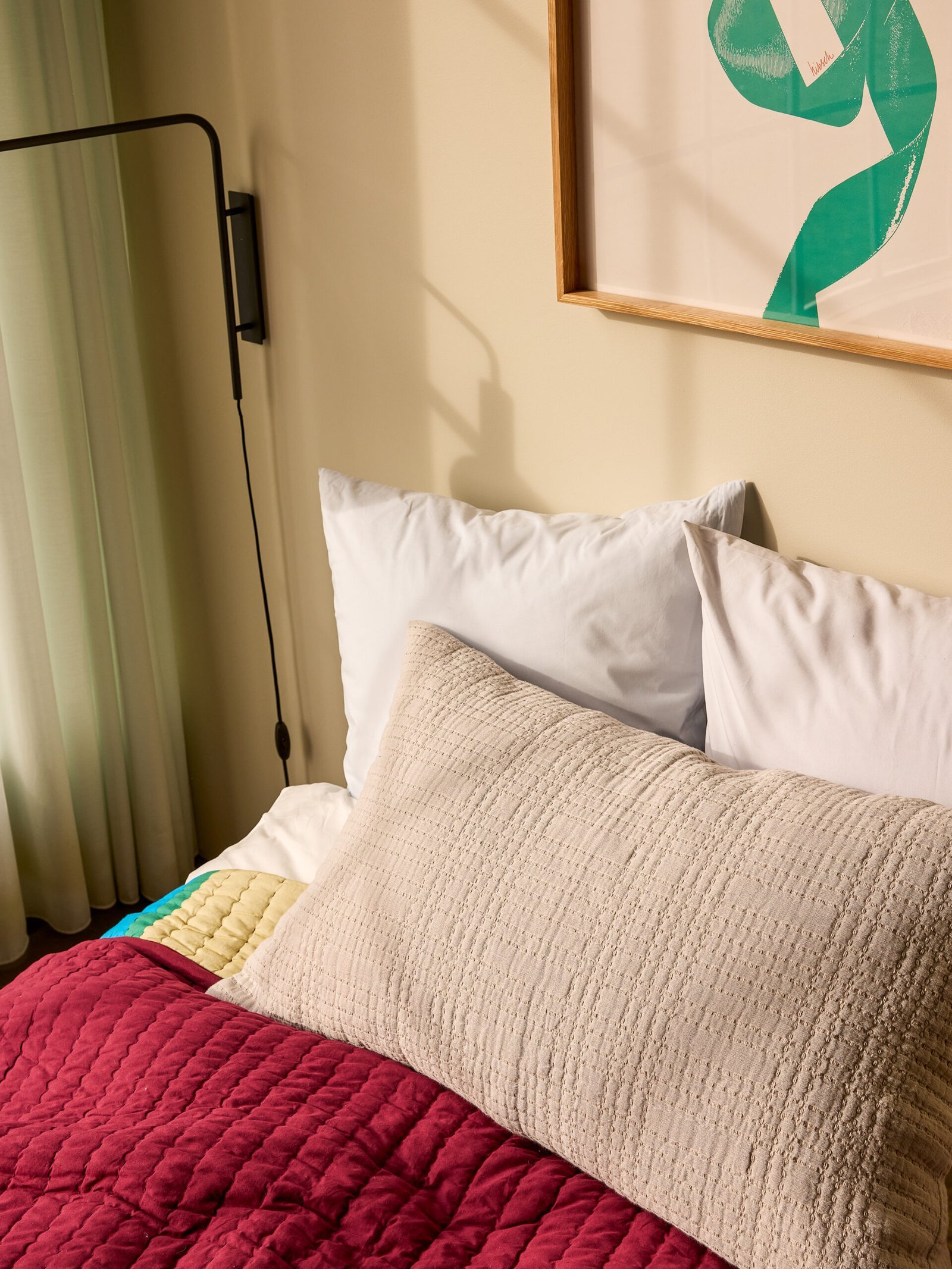 Haikei Pude  Lysegrå