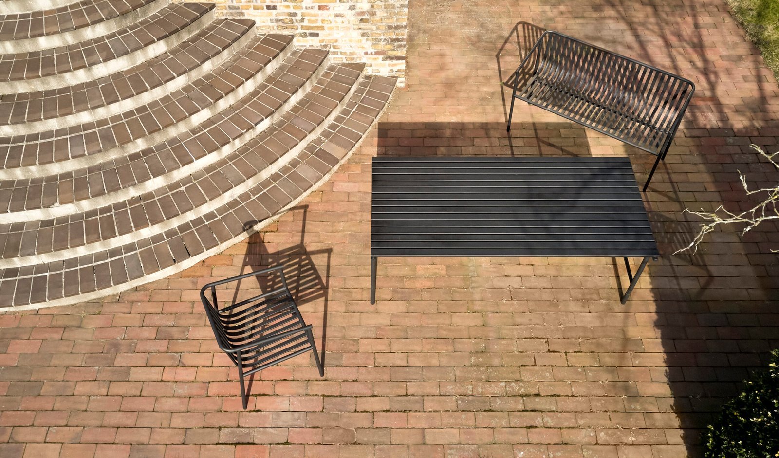 Villa Outdoor Bord Large Sort