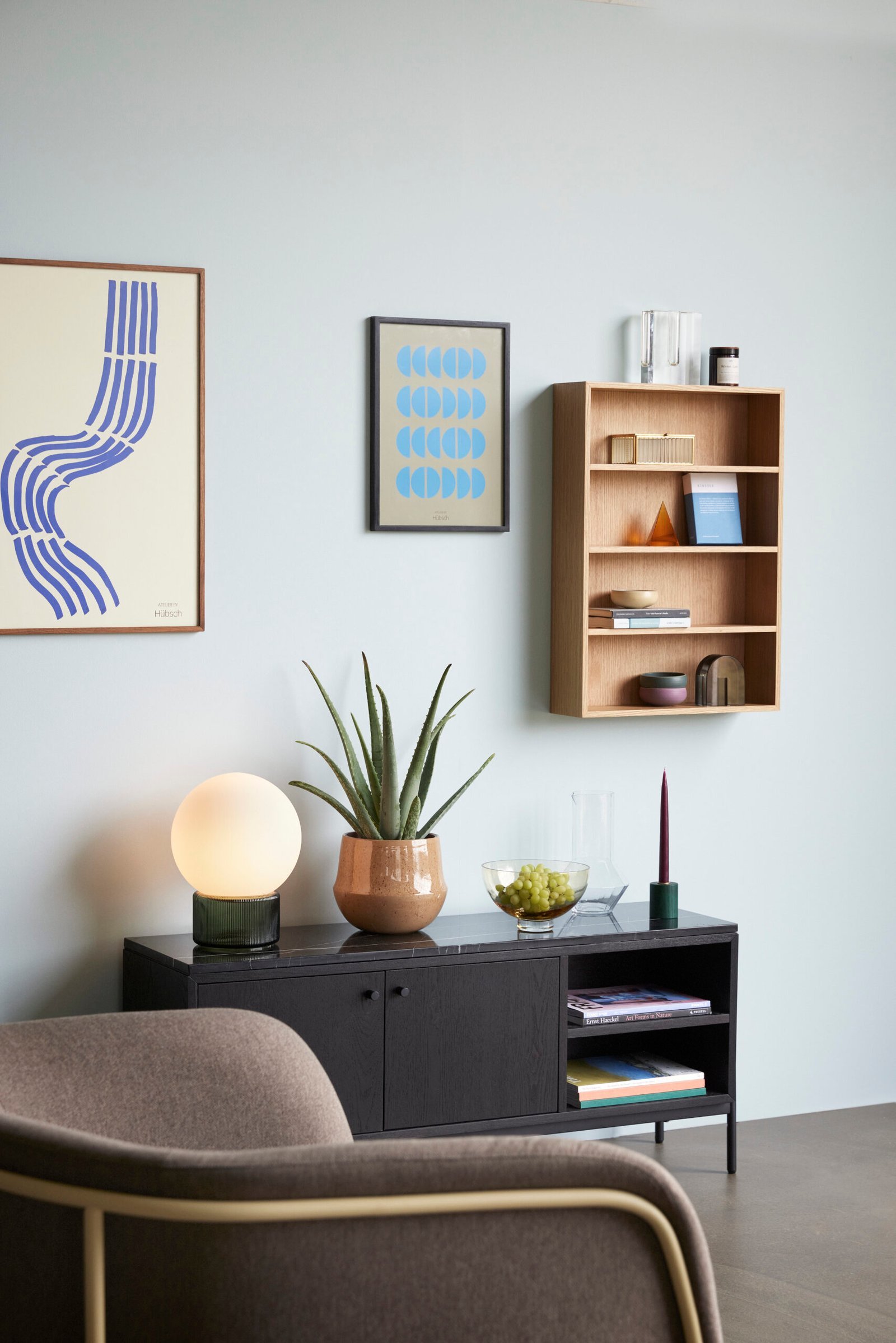 Sphere Bordlampe Grøn