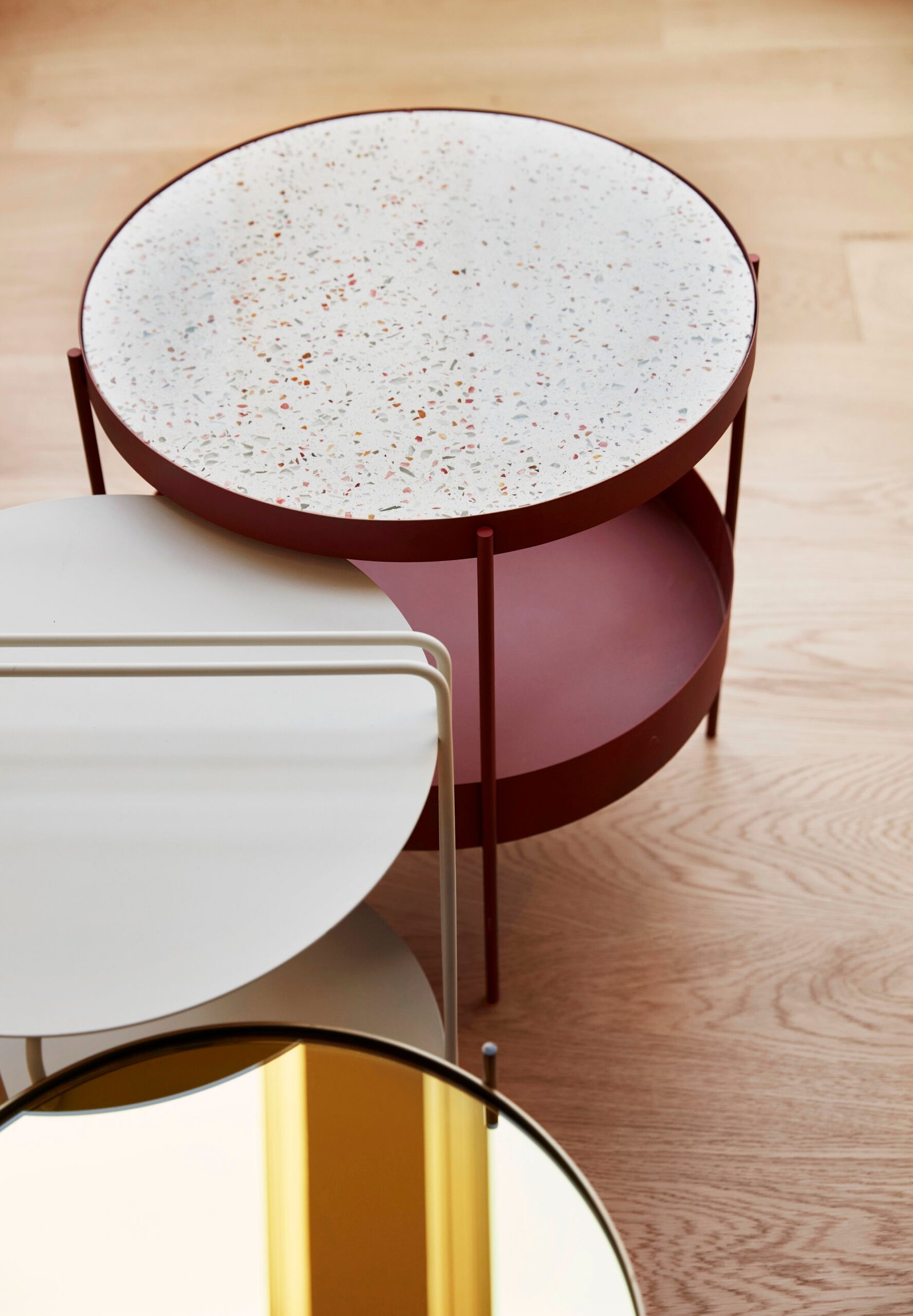 Carry Sidebord Lysegrå