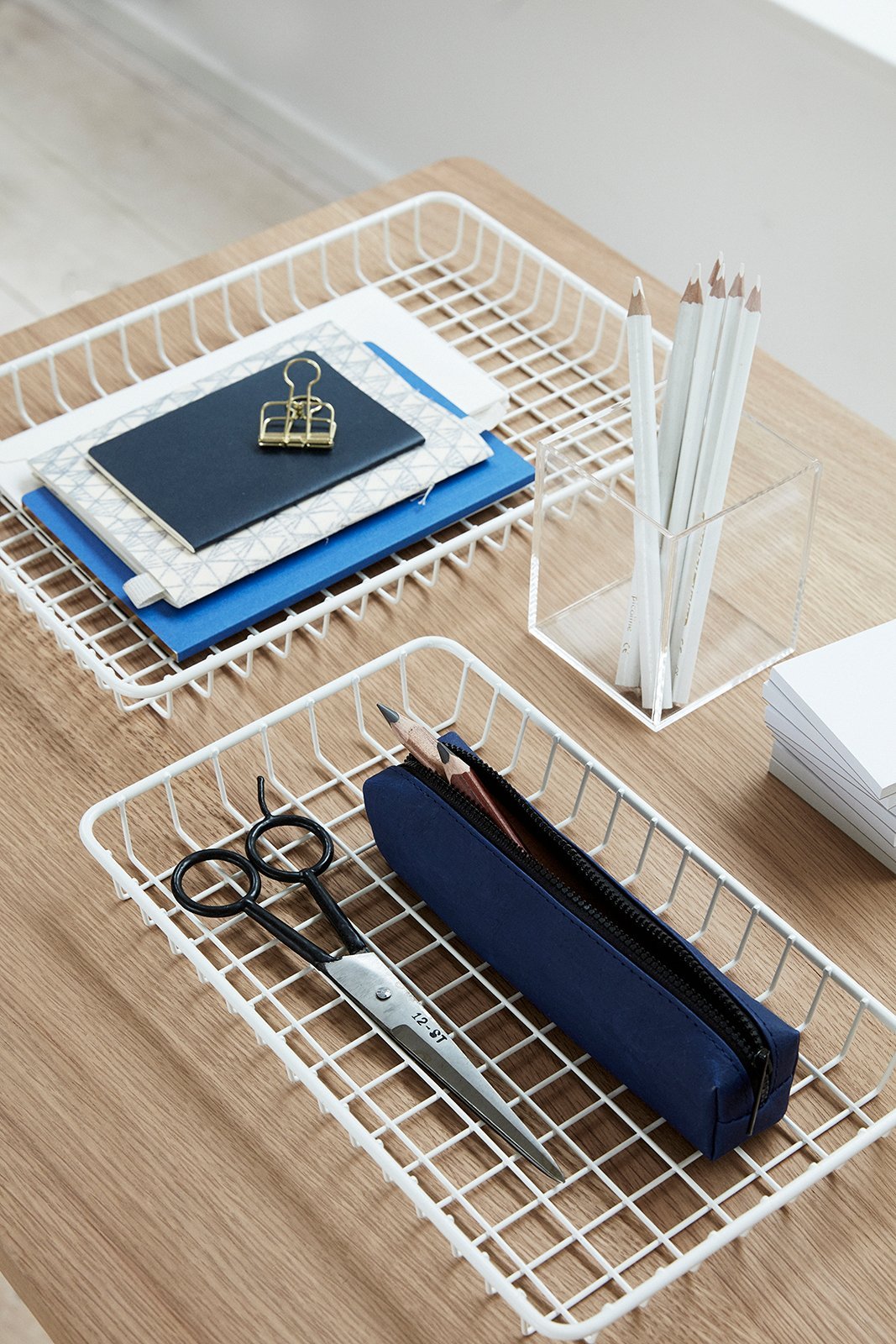 Carry Bakker Hvid (sæt af 3)