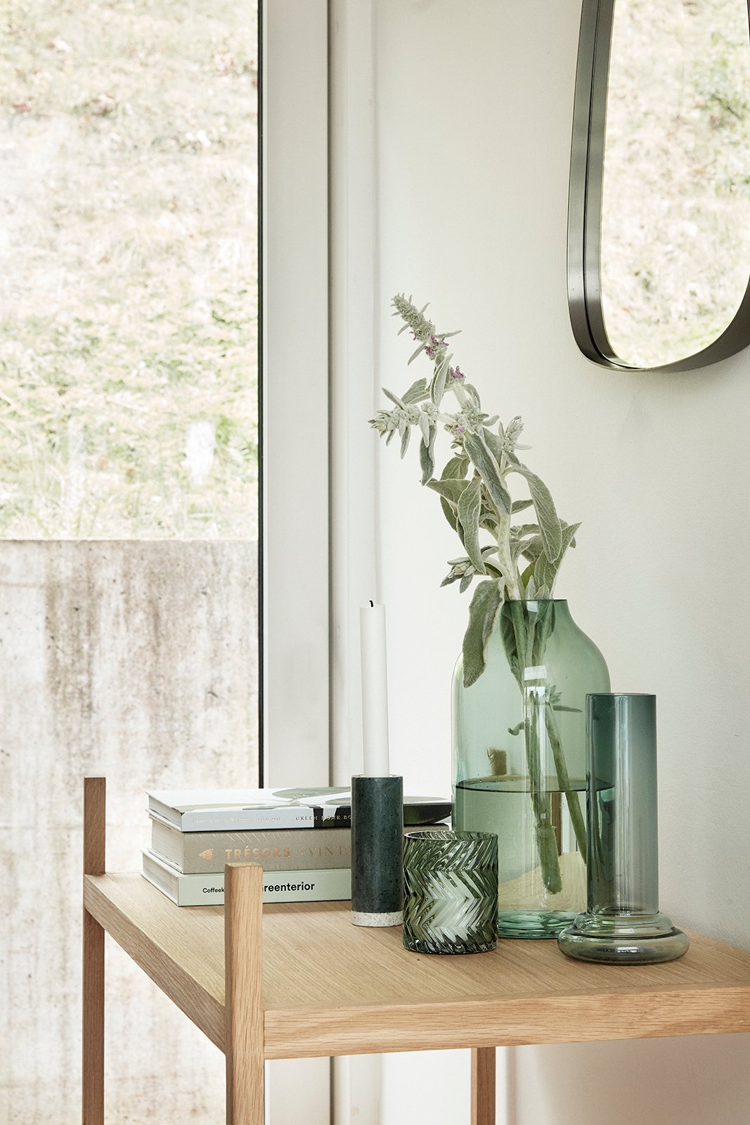 Modest Vaser Grøn (sæt af 2)