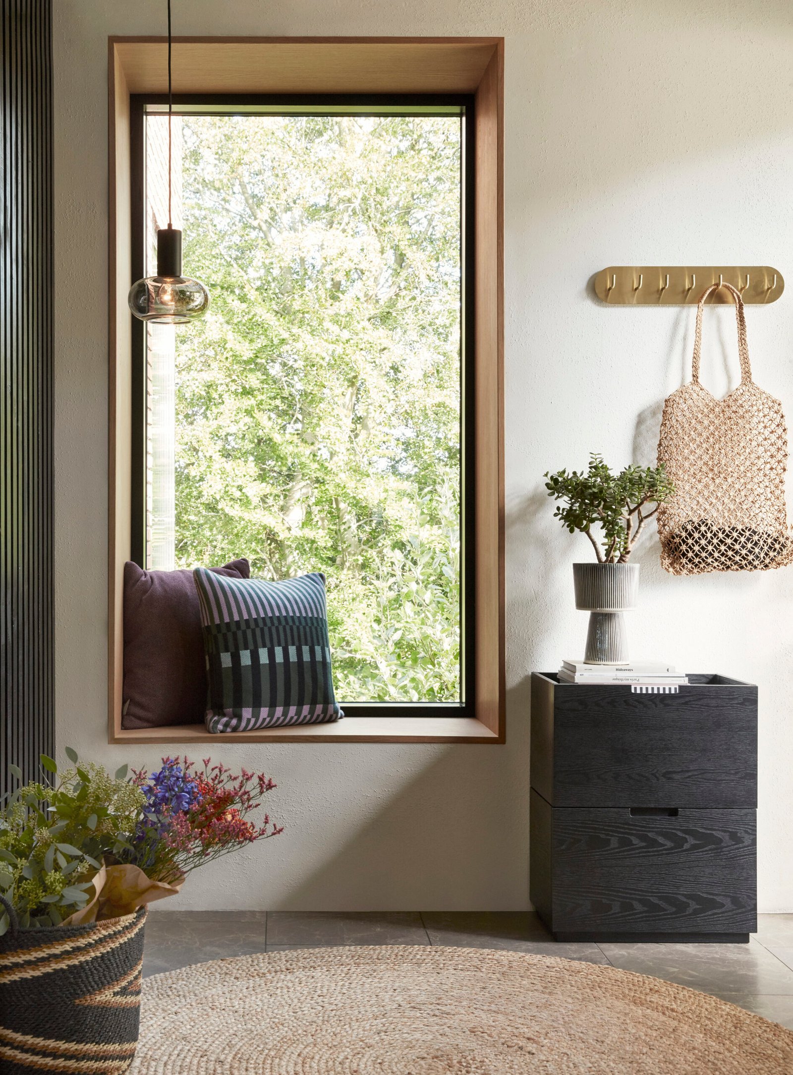 Form Knagerække Messingfarve