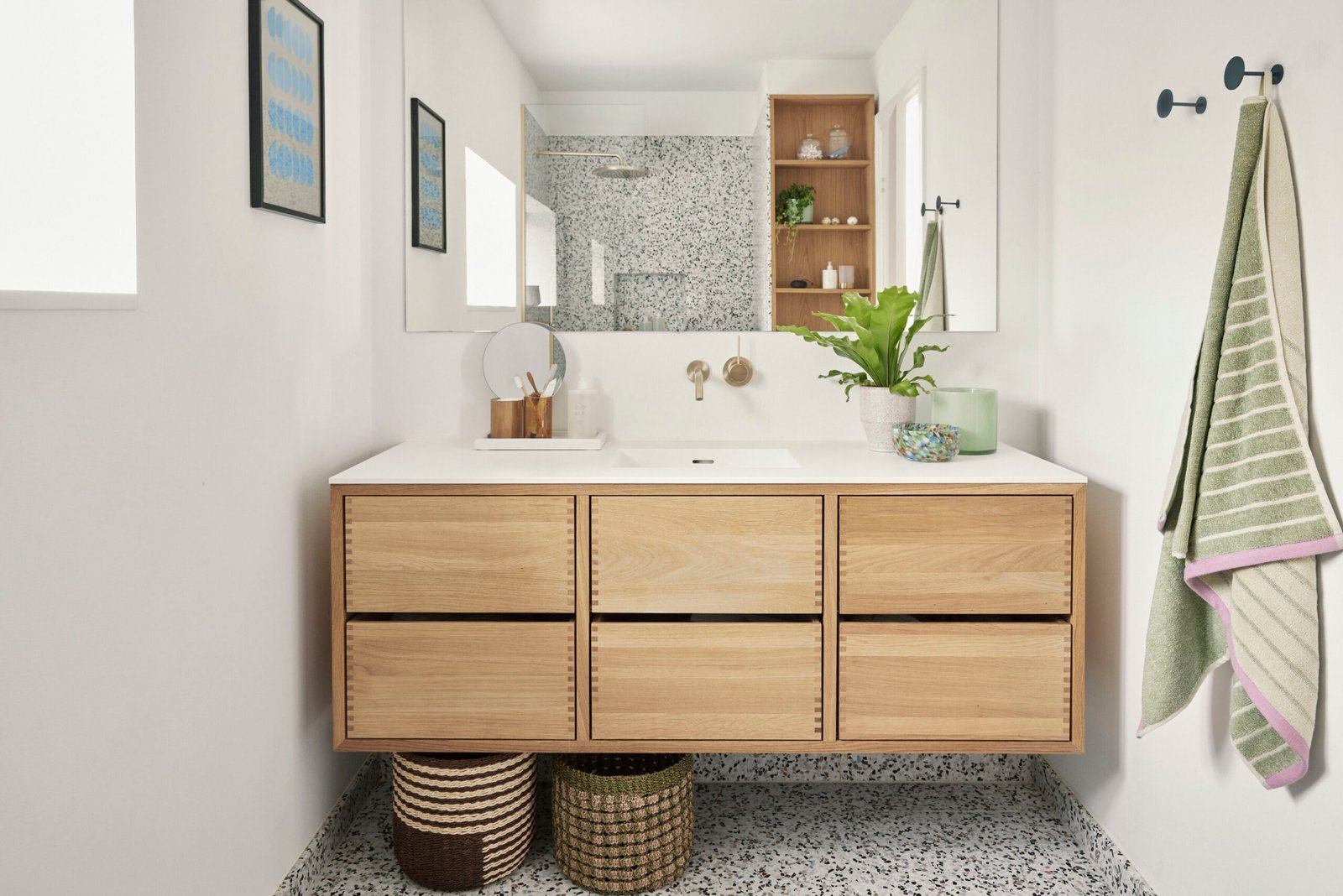 Akin Lysestager Grøn (sæt af 2)