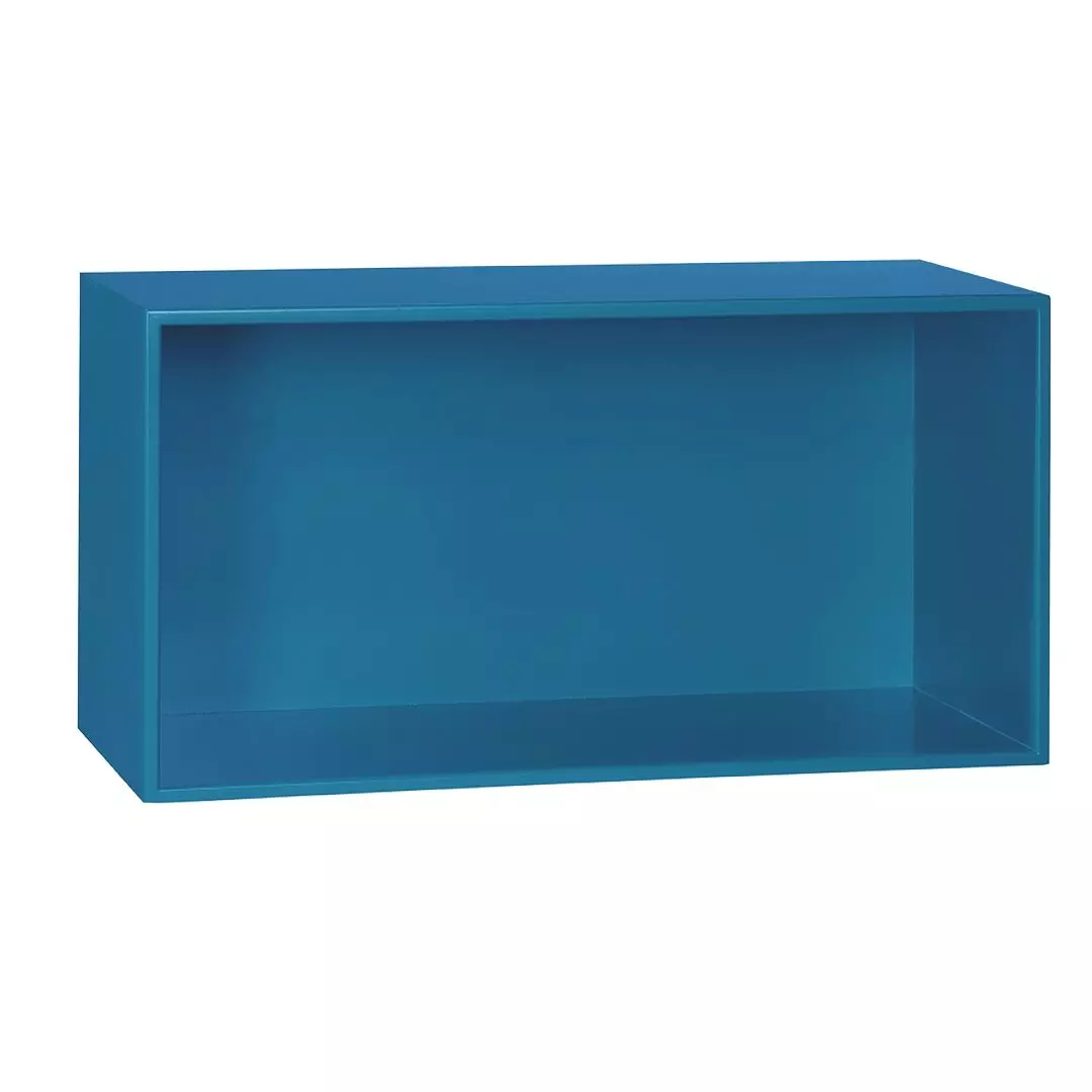 KUBIK Color (halv) reolkasse 1 rum - 70x35 cm.