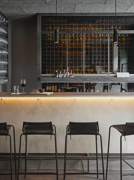 Noel Bar Chair Black Base