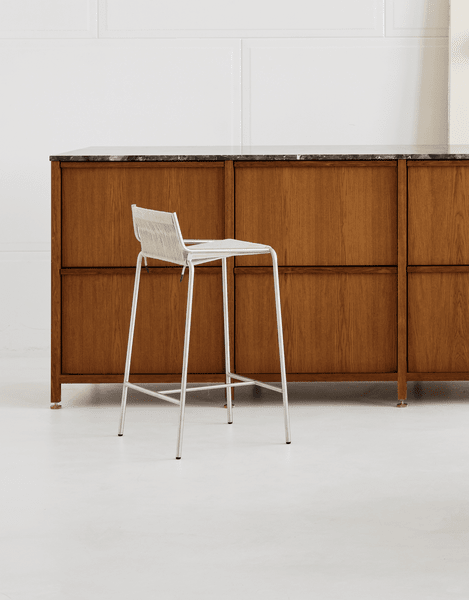 Noel Bar Chair Steel Base