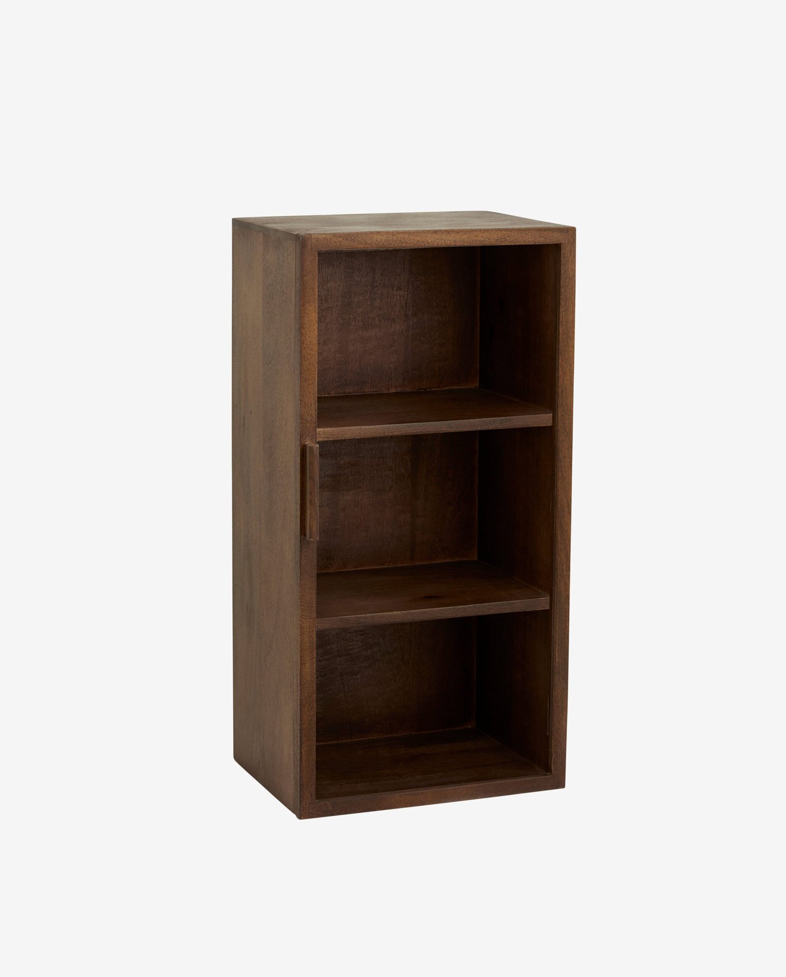 NANGO wall cabinet, 1 door - dark brown