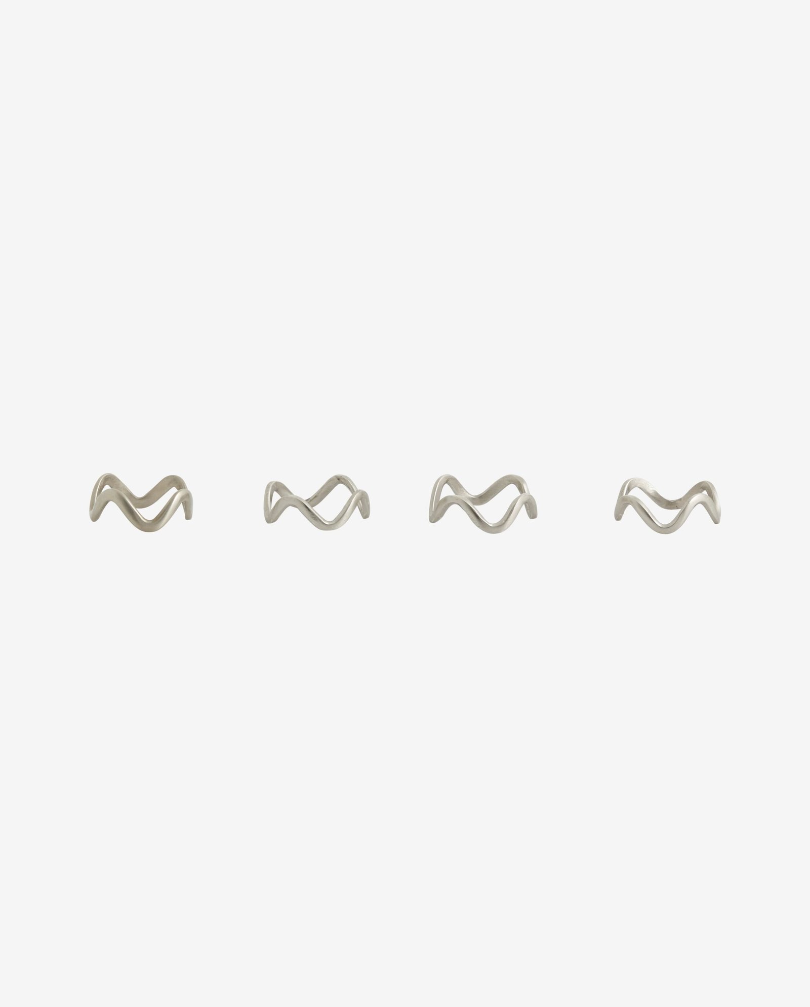 SKYE napkin ring - silver finish