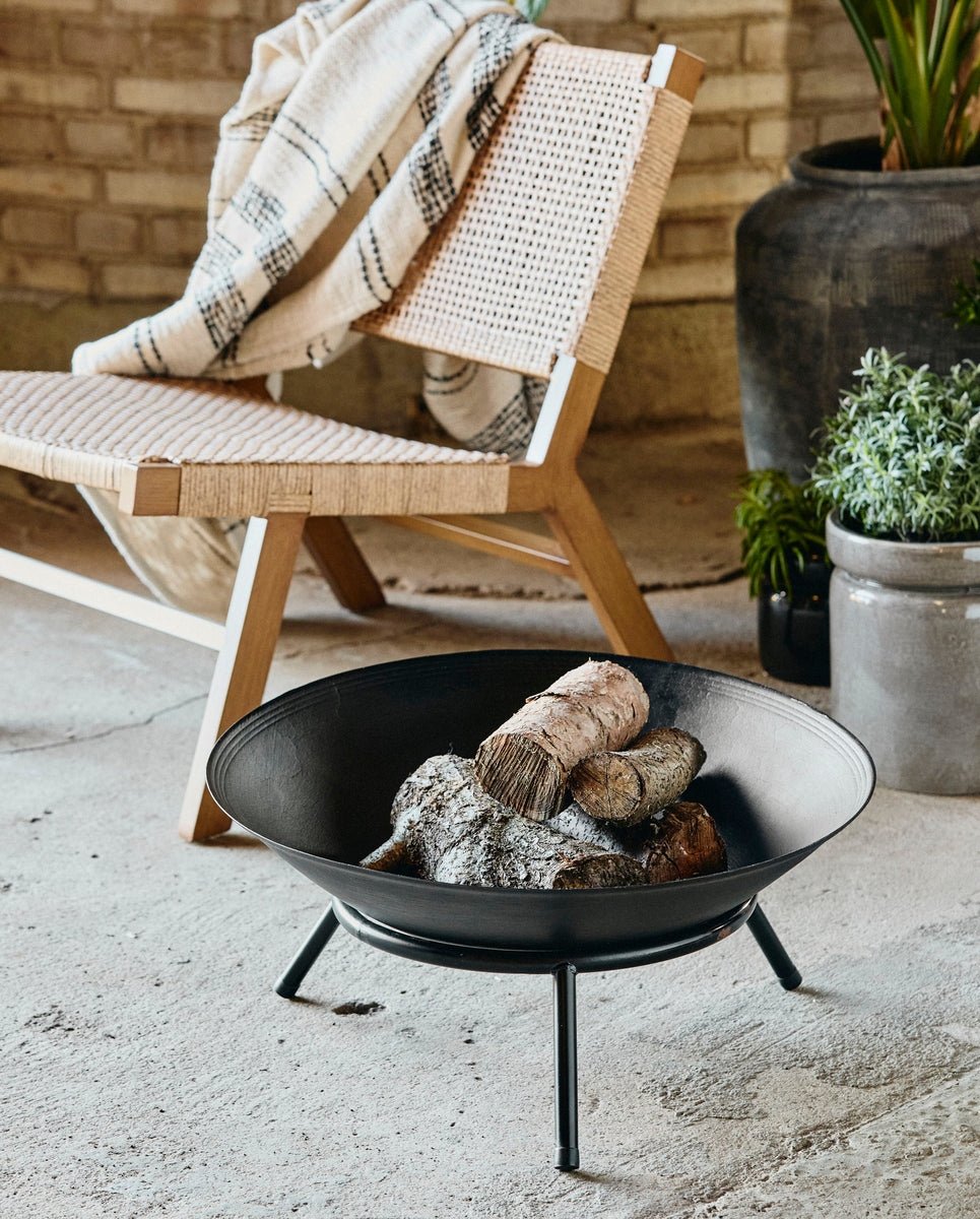 ASTER fireplace - black